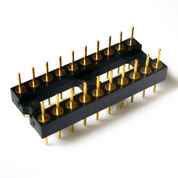 Ceanntásca Bioráin Dé-i-Líne 2.54mm DIP Díreach