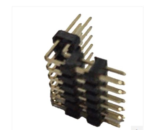 2.54mm PIN Header Triple Plaisteacha Bent 90 céim céim