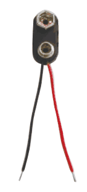 Sealbhóir Cadhnra 9V Le Luaidhe Sreang