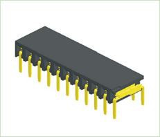 2.54mm Cineál Iontrála Taobh Ceanntásc Mná